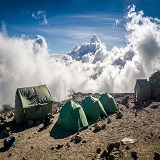 Marangu route joining group tour